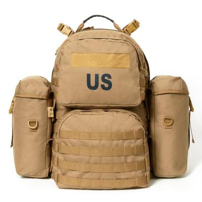 China Custom Tactical Men's Detachable Bag Assault Rucksack Water Pack Water Resistant Backpack Multi Camouflage Tactical Hunting Bag for sale