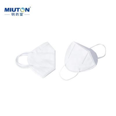 China Hot Products Folded Medical Earloop Mask Miuton Earloop Nonwoven Disposable Mask for sale