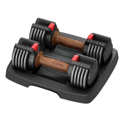 China Universal Commercial Adjustable Home Use Dumbbell Exercise Machine Professional Training Dumbbell Gym Free Weight Fitness Equipment for sale