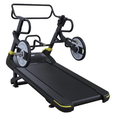 China Cardio Treadmill Home Commercial Mechanical Self Propelled Treadmill Resistance Magnet Gym Equipment for sale