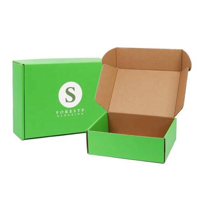 China Recyclable Cheap Matte Lamination Kraft Packaging Corrugated Paper Cardboard Mailing Mailing Box With Logo for sale