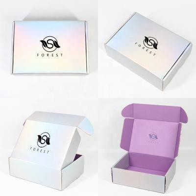 China Recyclable Clothing Mailer Corrugated Mailing Box For Clothing With Your Own Logo for sale