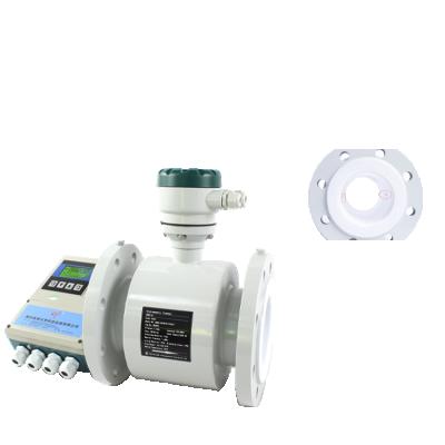 China Low Price Electromagnetic Flowmeter Malaysia PFA Official 10w Sewage Electromagnetic Flowmeter for sale