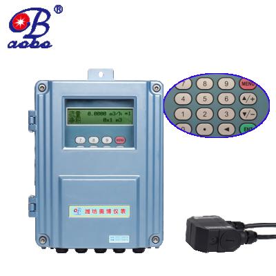 China New portable original ultrasonic IP65 flow meter with good quality ultrasonic flow meter liquid for sale