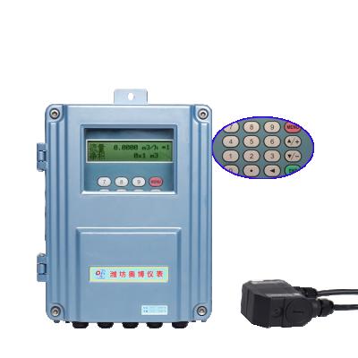 China Cheap price IP65 ultrasonic flow meters for water with competitive price liquid ultrasonic flow meter for sale