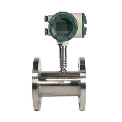 China Diesel Oil 50mm Turbine Flow Meter Kerosene Flow Meter for sale