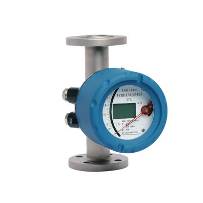 China AOBO Flange Connection Rotameter Water Flowmeter Metal Tube Air Anti Corrosive Rotameter ABDT-LZ for sale