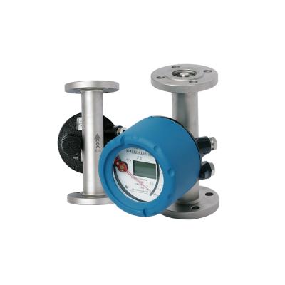 China AOBO Nitrogen Flow Meter Vertically Mounted Metal Tube Rotameter Gas Flow Meter ABDT-LZ for sale