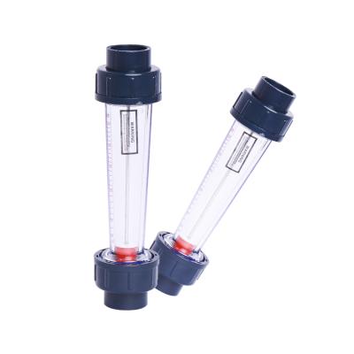 China AOBO PVC plastic flow meter with red mark ABDT-LZS for sale