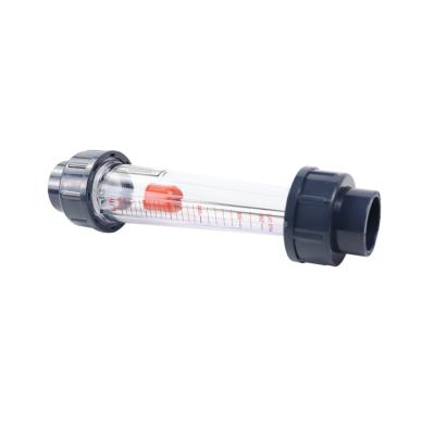 China Lzs-25 PVC Water Flow Meter Plastic Integrated Rotameter ABDT-LZS for sale