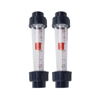 China Lzs Plastic Liquid Water Float PVC Flow Meter Rotameter ABDT-LZS for sale