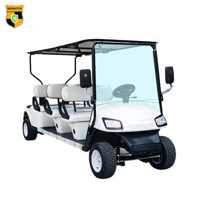 China CE EN12184 2020 EV 6 Seater Electric Club Car Single Seat And Guided Classic Golf Cart R13 for sale