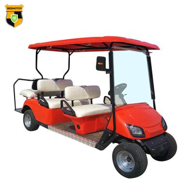 China Cheap Solar Powered Electric Lithium Battery Golf Cart 4 Seat Golf Cart Battery 48v 165-70-R13 for sale