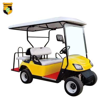 China Street Legal Mini Single Electric Golf Cart 2 Seat Mini Folding Custom 25km/h 165-70-R13 for sale