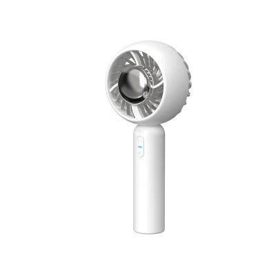 China Mini Semiconductor Refrigeration Technology Vertical Ice USB Cooling Portable Handheld Fan Small Charging Desktop Small Fan for sale