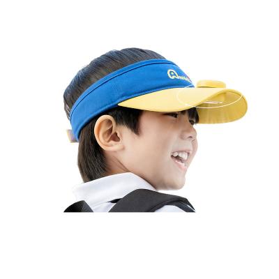 China Hot Selling Fan Hat Dropshipping Fan Hats Amazon Kids Hats With USB Rechargeable Battery Fan For Kids for sale