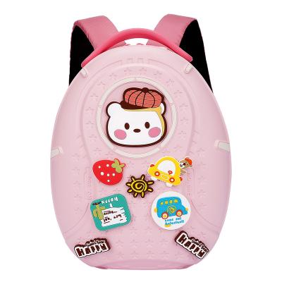 China Water Proof Fast Delivery Fashion Kids EVA DIY Backpack For Christmas Gift Female Students DIY EVA Air Waterproof School Bag for sale