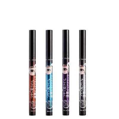 China Waterproof Luxury Multiple Tube Eyeliner Gradient Color Choice Color Eyeliner Pencil Sample Dark Black Free Trial for sale