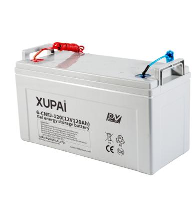 中国 Storage solar power systems wholesale 12v 120ah lead acid battery for solar system 販売のため