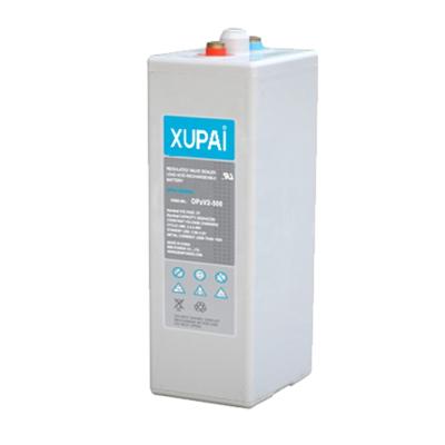 Chine Telecom station XUPAI gel tubular 2V 500ah opzv battery for solar power system and telecoms à vendre