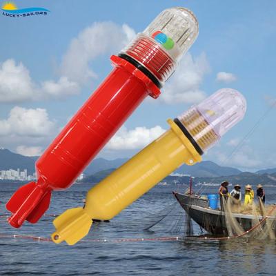 China Boat Led Light Underwater Strobe Led Fishing Light Underwater Led Twinkle Torpedo Fishing Net Light Attracting Fishing Light 3V for sale