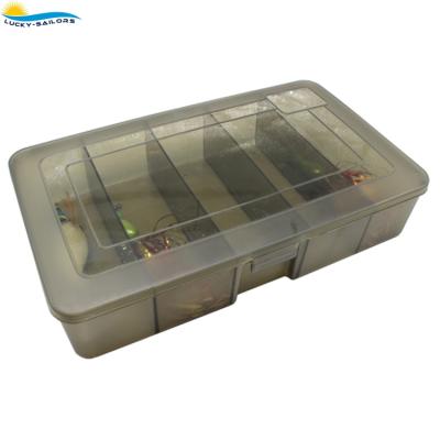 China Fishing Hard Plastic Lure Box Fishing Tackle Bait Hook Lure Box Plastic Fishing Tackle Storage Case Lure Box for sale