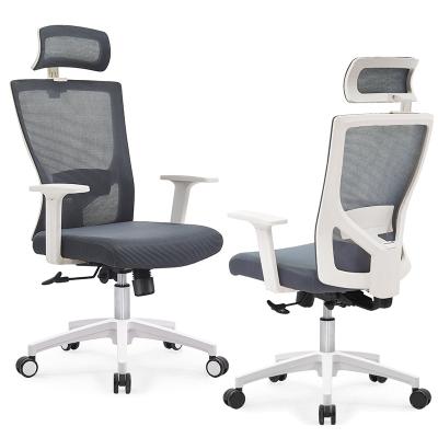 China Adjustable (height) Factory Price Computer Quality Fabric Ergonomic Desk Office Chairs for sale