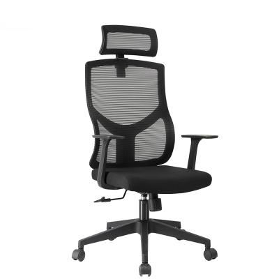 China Adjustable (height) China Factory Supply High Back Full Mesh Chair Sillas De Oficina With Adjustable Headrest Ergonomic Office Chair for sale