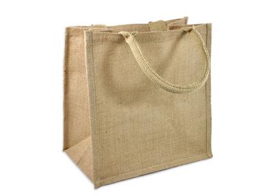 China Portable 100% Jute Fiber Fabric Wine Bottle Bags For Holding 6 Bottles for sale