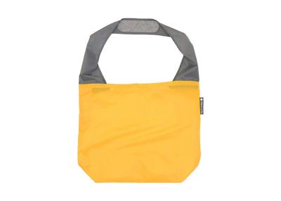 China Portable 100% Nylon Folding Reusable Grocery Bag Silk Screen / Heat Transfer for sale