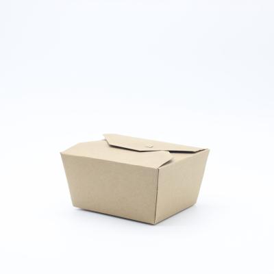 China Hot Selling Materials High Quality Salad Takeaway Food Packaging Box Eco Friendly Recycled Food Lunch Box for sale