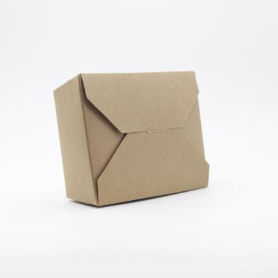 China Recyclable Disposable Paper Take Away Food Boxes for sale