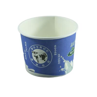 China Oil and Waterproof Disposable Paper Bowl with Pattern Paper Soup Bowl Paper Salad Bowl for sale