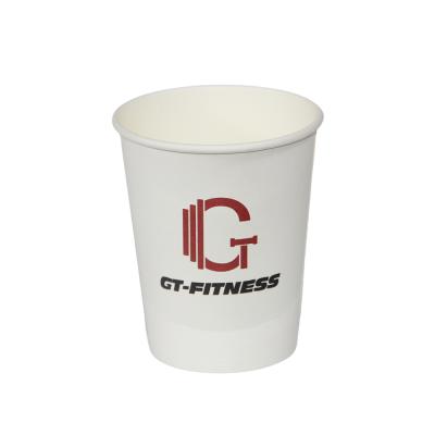 China Customized Printed Disposable Paper Cup Coffee Single Wall Paper Cup Packaging Disposable Paper Cup for sale