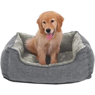 China Wholesale High Grade Breathable Cost Effective Stylish Pet Sleep Cushion Removable Pet Sofa Bed for sale