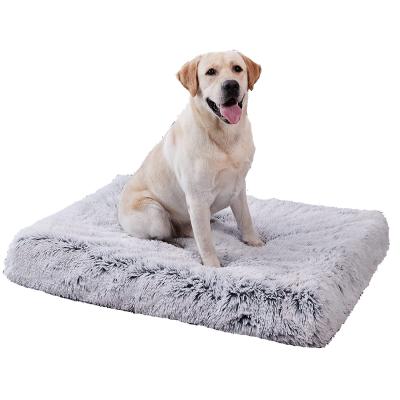 China Best China Manufacturer Egg Crate Designer Luxury Orthopedic Dog Bed Plush Breathable Foam Filled Dog Mat for sale