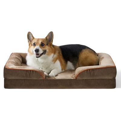 China Designer Pet Sofa Durable Comfortable Luxury Water Proof Washable Dog Sofa for sale