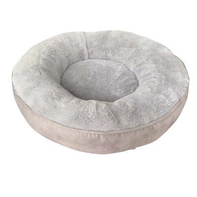 China Professional Manufacturer Modern Cooling Pet Bed Around Comfortable Plush Dog Cat Bed for sale