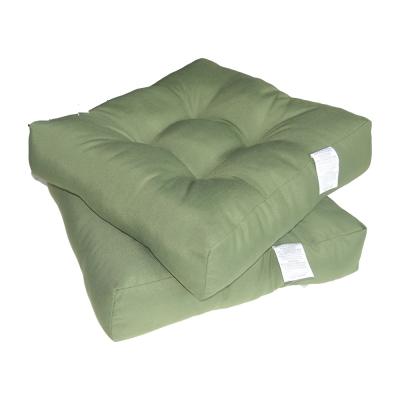 China Custom Breathable Waterproof Outdoor Patio Anti-Static Cushions Solid Gray Cushions for sale