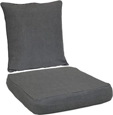 China Anti-static Wholesale Orthopedic Foam Cushions Outdoor Memory Furniture Seat And Back Cushion Set for sale