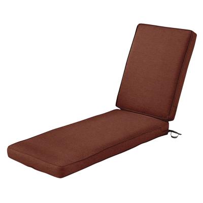 China Beanch Olefin Outdoor Waterproof Patio Chaise Lounge Cushion 80