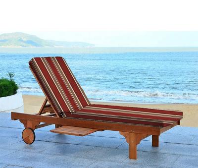 China High Quality Soft Outdoor Waterproof Beach Sofa Chaise Lounge Cushions for sale