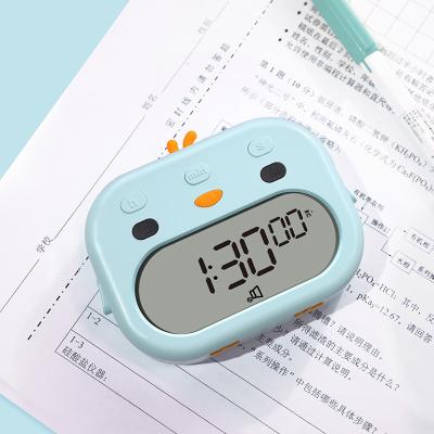 China Mini Portable Table Cartoon Desk Cute Animal Viable Kids Digital Kitchen Led Countdown Nap Pocket Timer for sale