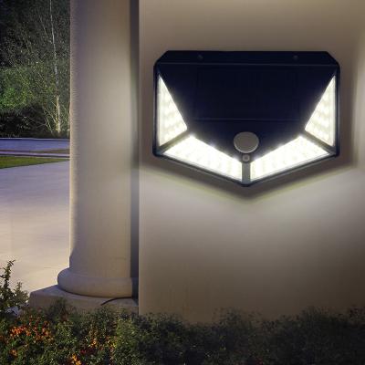 China Modern High Quality 270 Degree Angle Lighting Smart Solar PIR Motion Sensor Night Light LED Radio Rechargeable Waterproof Lamp for sale