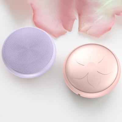 China Acne Treatment Factory Direct Supply Food Grade Silicone Washing Electronic Face Brush Facial Cleansing Instrument for sale