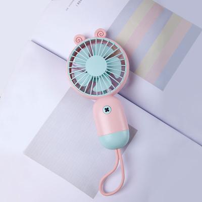 China Mini / free-installation USB rechargeable portable mini travel fan outdoor fan wireless handheld cute portable animal 2021/ for sale