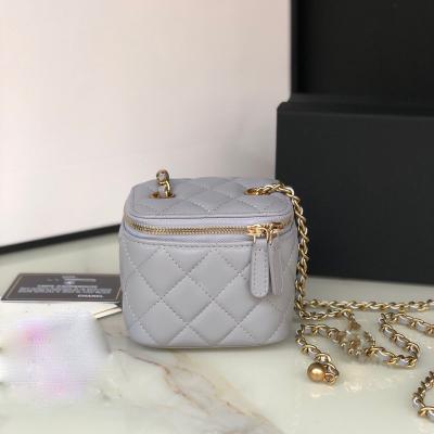 China High Quality Small Wind Scented Bag Rhomboid Chain Case One Shoulder Sling Bag for sale