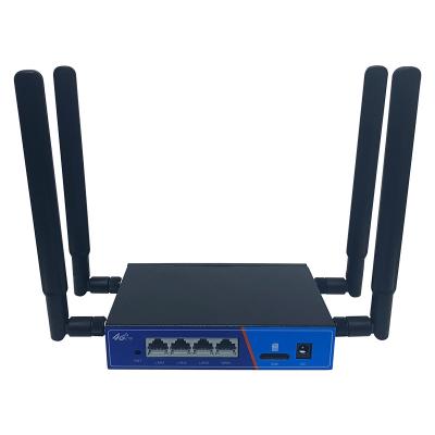 China best new 4G LTE industrial 4g router single frequency MT7628NN 300Mbps chip single frequency wifi wireless router with sim card slot for sale