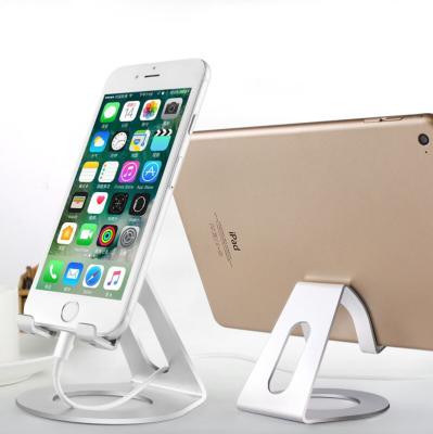 China All kinds of cell phone & Tablet Universal Mobile Cell Phone Stand Holder Fixed Tablet Smartphone Metal Mount Holder For iPhone 6S Plus for sale