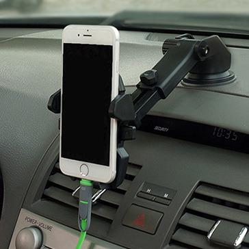 China Mobile/Tablet Car Air Vent Phone Holder For Mobile Tablet Car Air Vent Abs+silicon Material for sale